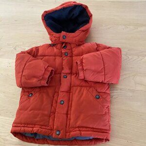 Baby Gap Orange Puffer Coat